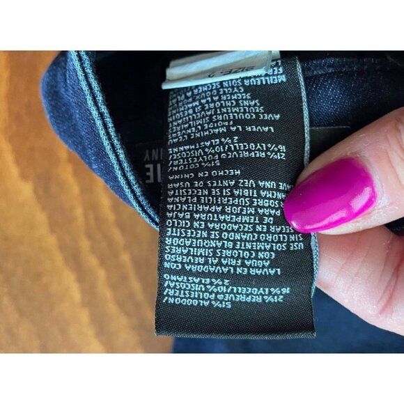 Kut From The Kloth Cut Off Raw Hem Ankle Skinny Jeans Denim High-Rise Blue  2 - Picture 10 of 11